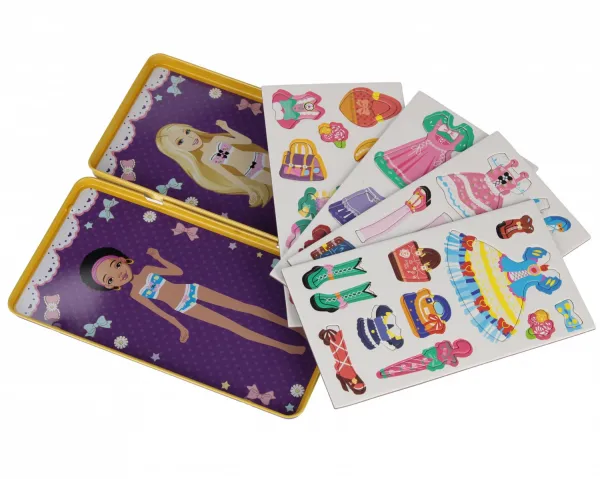 CreativeToys Magnetická hra Obliekanie pre dievčatá