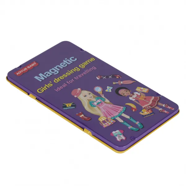 CreativeToys Magnetická hra Obliekanie pre dievčatá