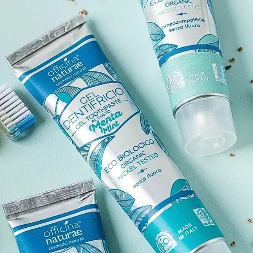 Prírodná gélová zubná pasta s príchuťou mäty Officina Naturae 75ml