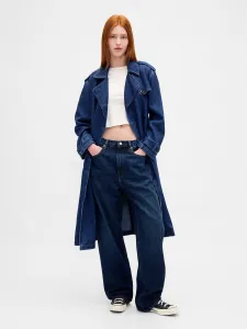 GAP  Dámská Oversize džínový trenčkot UltraSoft 804078-00 Veľkosť: M