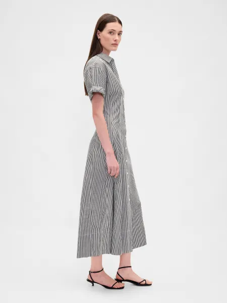 GAP  Dámske košeľové midi šaty 797875-00 Veľkosť: M