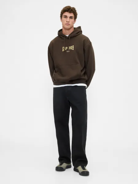 GAP  Pánska Oversize mikina Heavyweight 821291-01 Veľkosť: S