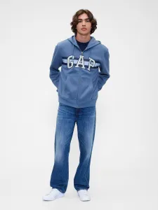 GAP  Pánska Mikina s logom na zips 795558-00 Veľkosť: S