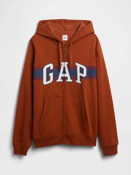 GAP  Pánska Mikina s logom na zips 795558-01 Veľkosť: M