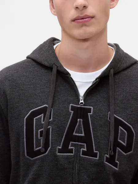 GAP  Pánska Mikina na zips s logom 851516-32 Veľkosť: M