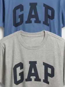 GAP  Pánské Tričko s logem Everyday Soft, 2 ks 885595-03 Veľkosť: M