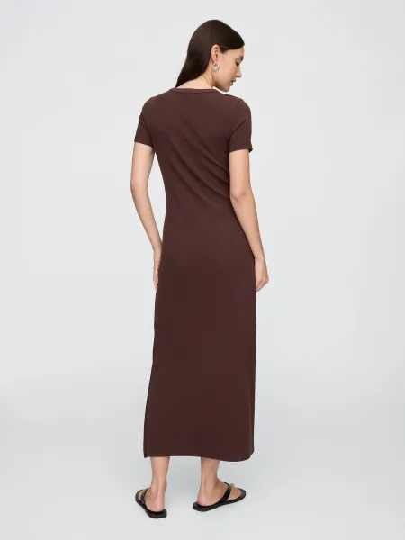 GAP Maxi Ribbed Dress - Ladies