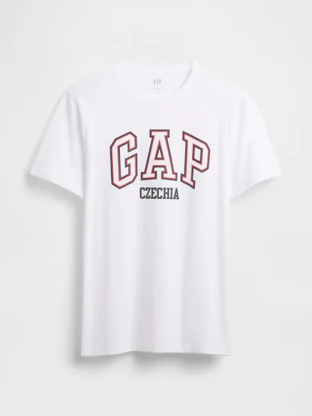 GAP  Pánske Tričko Everyday Sof Czechia 797710-01 Veľkosť: M