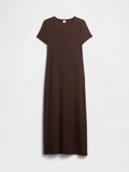 GAP Maxi Ribbed Dress - Ladies
