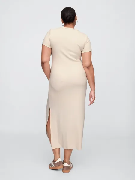 GAP Maxi Ribbed Dress - Ladies