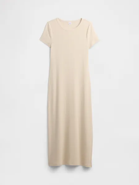 GAP Maxi Ribbed Dress - Ladies