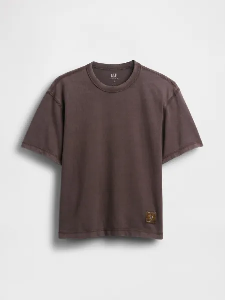GAP  Pánské Crop tričko Heavyweight 813825-01 Veľkosť: M