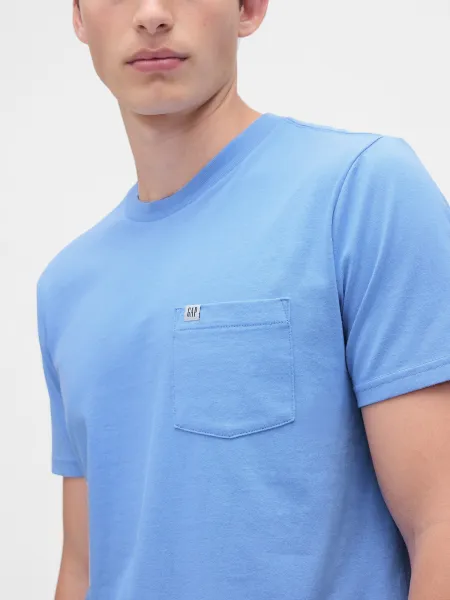GAP  Pánske Tričko s vreckom 857901-19 Veľkosť: M