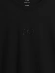 GAP V-FRCH MINI LOGO TEE Pánske tričko, čierna, veľkosť
