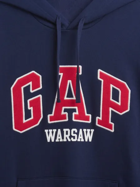 GAP  Pánska Mikina s logom Warsaw 795637-00 Veľkosť: S