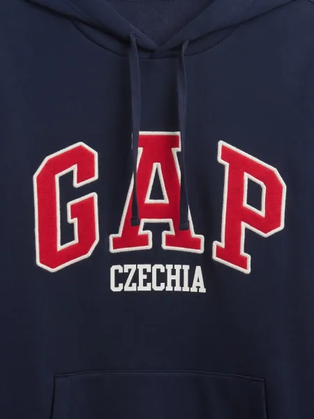 GAP  Pánska Mikina s logom Czechia 795627-00 Veľkosť: M