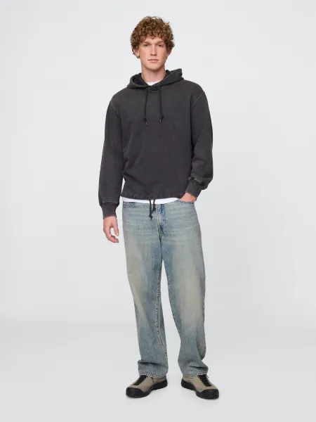 GAP  Pánská Oversize mikina s logem 781229-02 Veľkosť: M