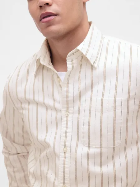 GAP  Pánska košeľa Oxford Shirt 619568-35 Veľkosť: M
