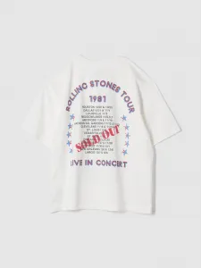 GAP  Pánské Tričko Rolling Stones Unisex 765030-00 Veľkosť: L