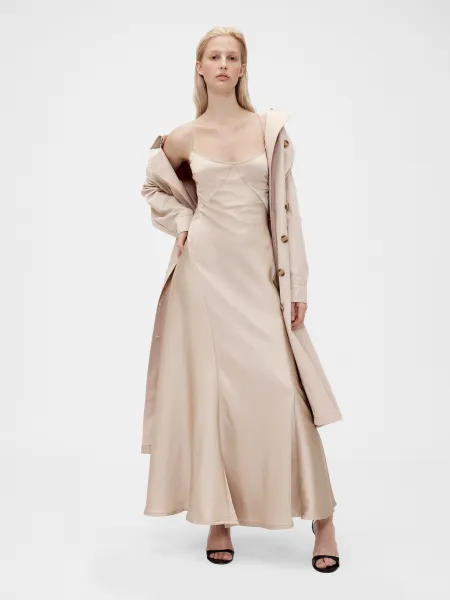 GAP  Dámské Saténové šaty Studio by Zac Posen 783344-03 Veľkosť: 2