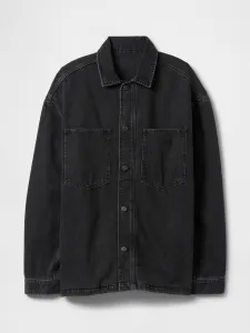 GAP  Pánská Oversize džínová košilová bunda SuperSoft 744565-00 Veľkosť: M