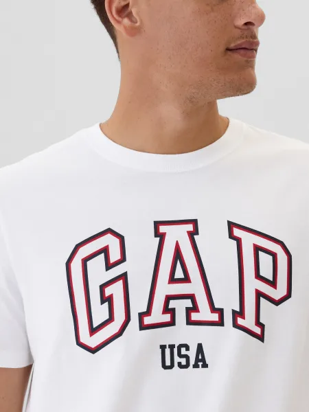 GAP  Pánské Tričko s logem  USA 542275-00 Veľkosť: L