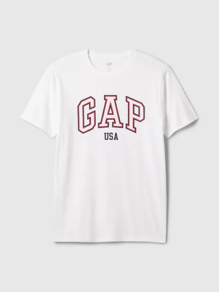 GAP  Pánské Tričko s logem  USA 542275-00 Veľkosť: L