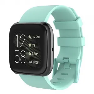 BStrap Silicone (Large) remienok na Fitbit Versa / Versa 2, light teal (SFI010C10)