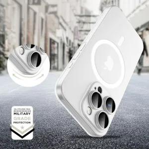 Tech-Protect MagSlime MagSafe kryt na iPhone 15 Pro, biely
