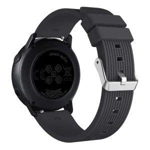 BStrap Silicone Line (Small) remienok na Garmin Vivoactive 5, black