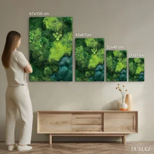 Machový panel - Tlačený obraz na dreve