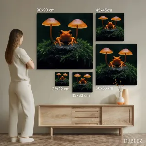 Surrealistický obraz - Exotická žaba