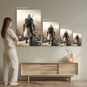 Drevený obraz na stenu - Assassin's Creed