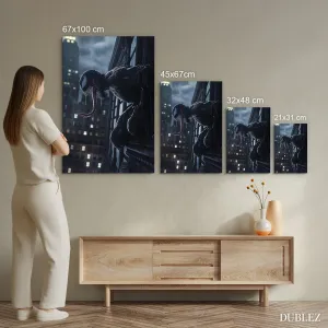 Drevený farebný obraz  - Venom