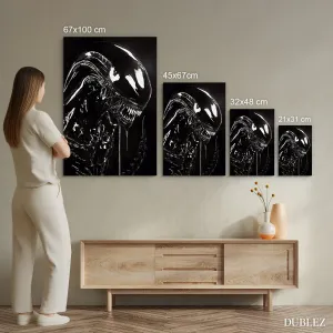 Čiernobiely filmový obraz - Alien