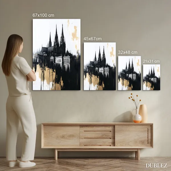 Drevený obraz - Katedrála sv. Víta
