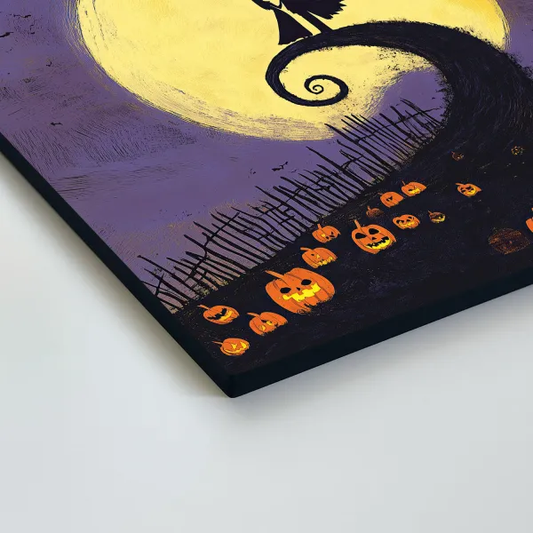 Farebný obraz - Láska na Halloween