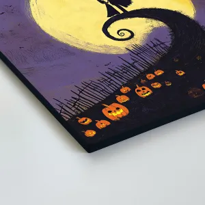 Farebný obraz - Láska na Halloween