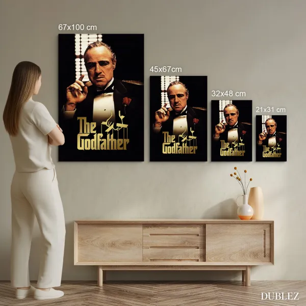 Farebný obraz z dreva - The Godfather