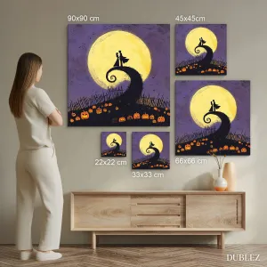 Farebný obraz - Láska na Halloween