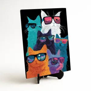 Extravagantný obraz - Cool mačky