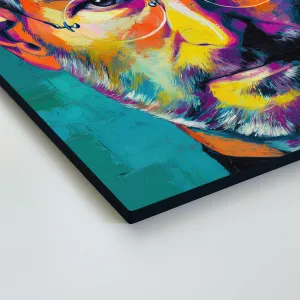 Farebný pop-art portrét na stenu - Steve Jobs
