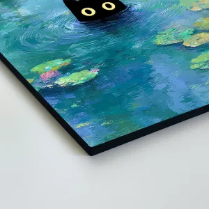 Moderný impresionistický obraz - Mačka