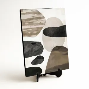 Drevený obraz - Shape art