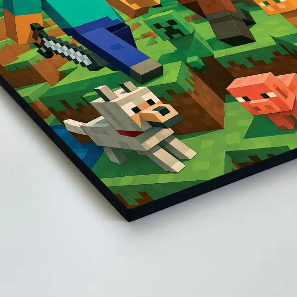 Detský farebný obraz - Minecraft