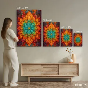 Obraz na stenu - Ohnivá mandala