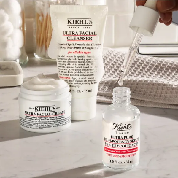 Kiehl's Ultra Pure High-Potency Serum 9.8% Glycolic Acid koncentrované pleťové sérum 30 ml