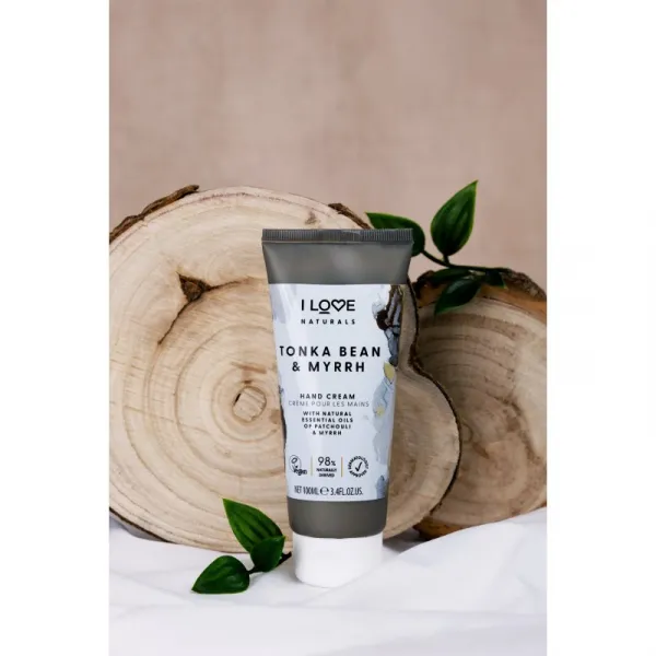 I Love Naturals Tonka Bean & Myrrh krém na ruky 100 ml