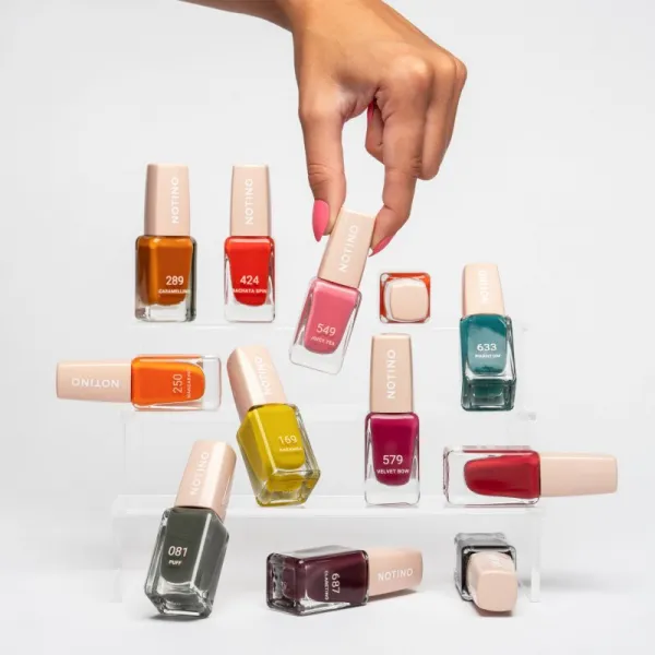 Notino Gel Effect Nail Polish lak na nechty s gélovým efektom 100 Ghosted 10 ml