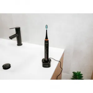 Concept Perfect Smile ZK7011 sonická elektrická zubná kefka s puzdrom Black 1 ks